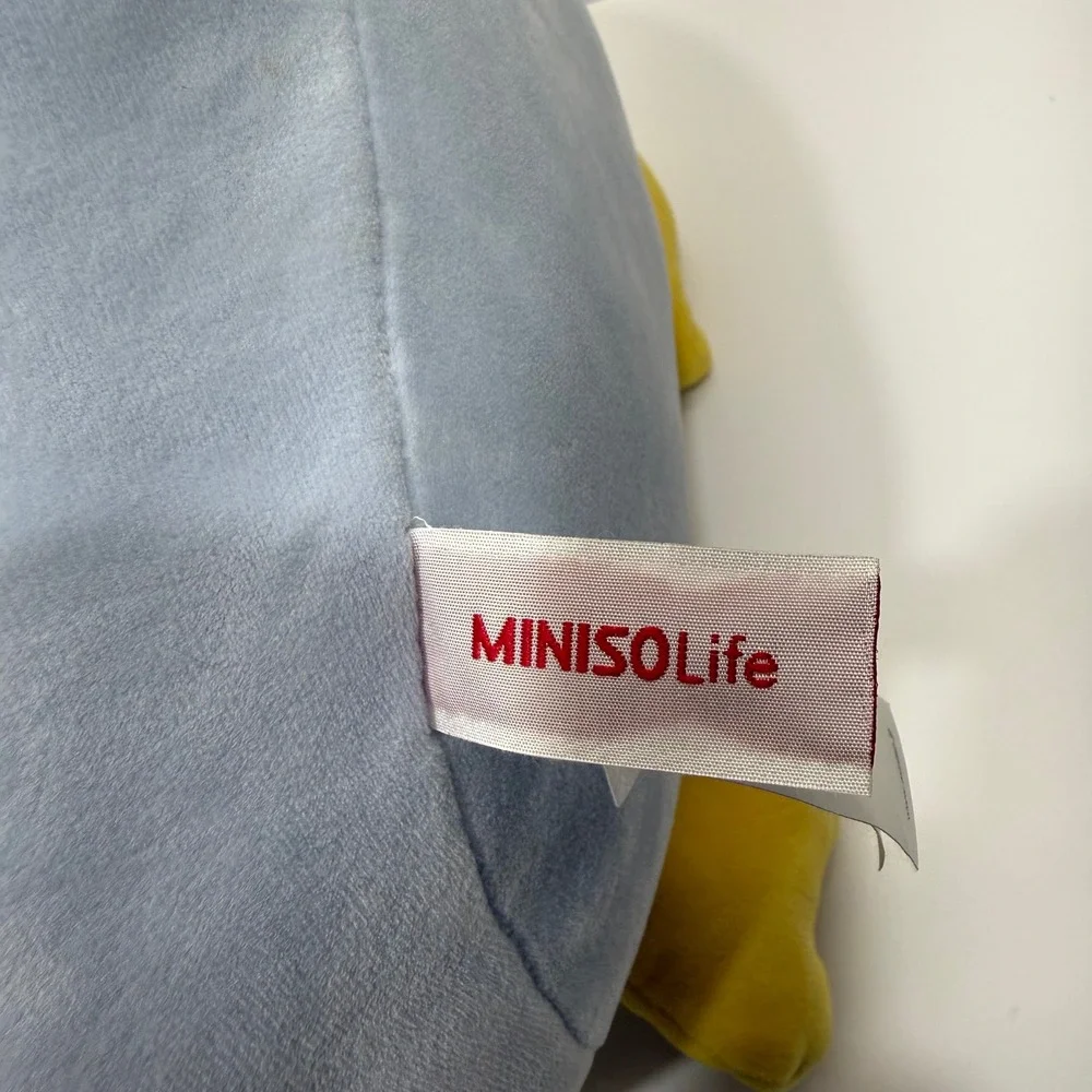 Miniso Life Penguin Plush Stuffed Animal Blue White Yellow Squishy Soft Toy